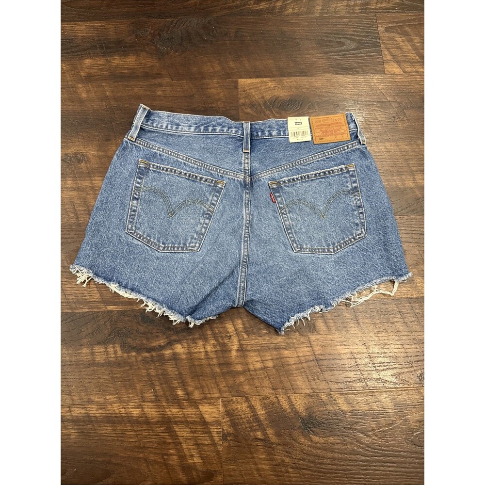 Levi's Premium 501 Original Fit High-Rise Cut Off Women's Shorts Size 32 New